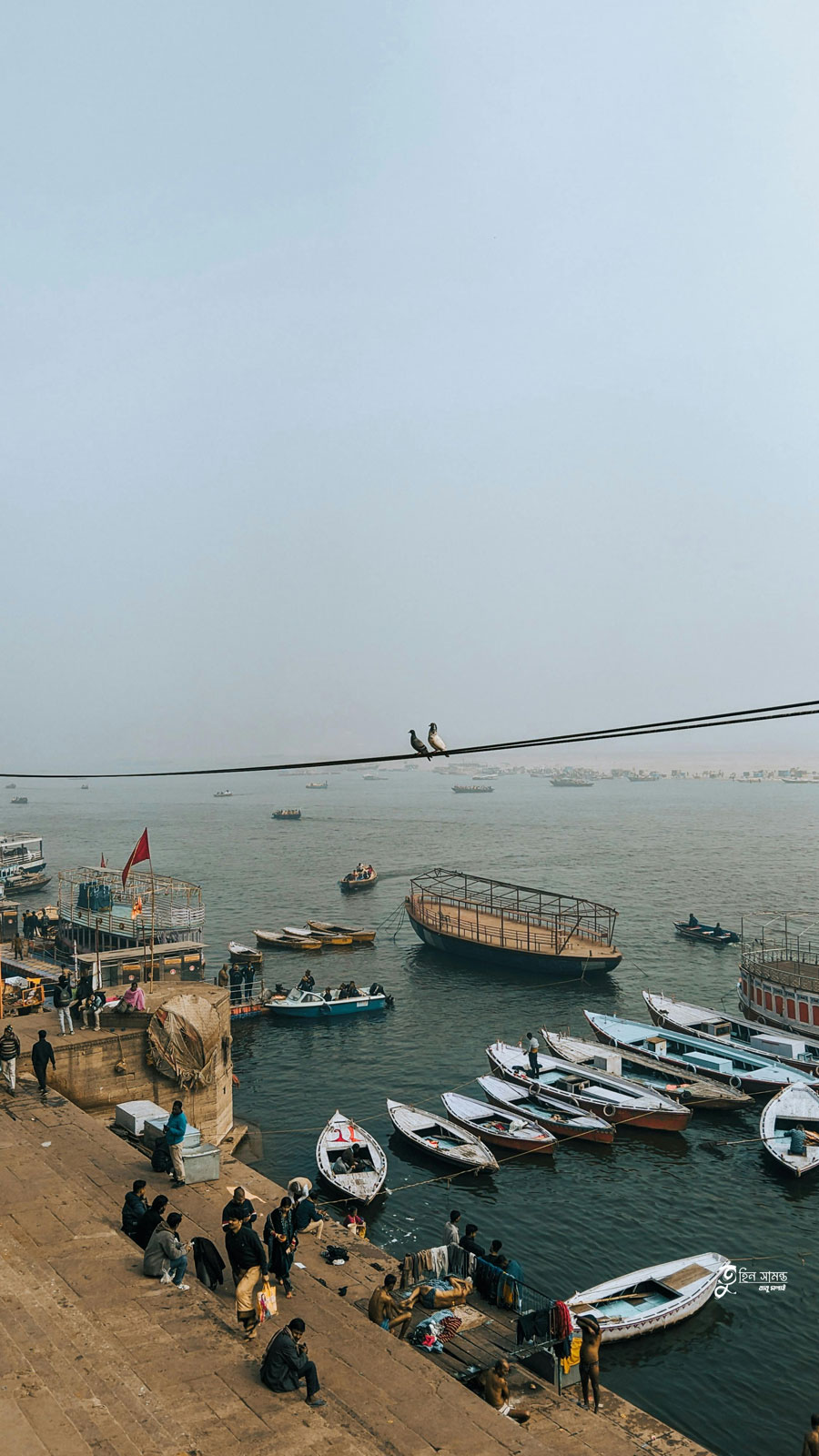 Ganga ghats in Varanasi